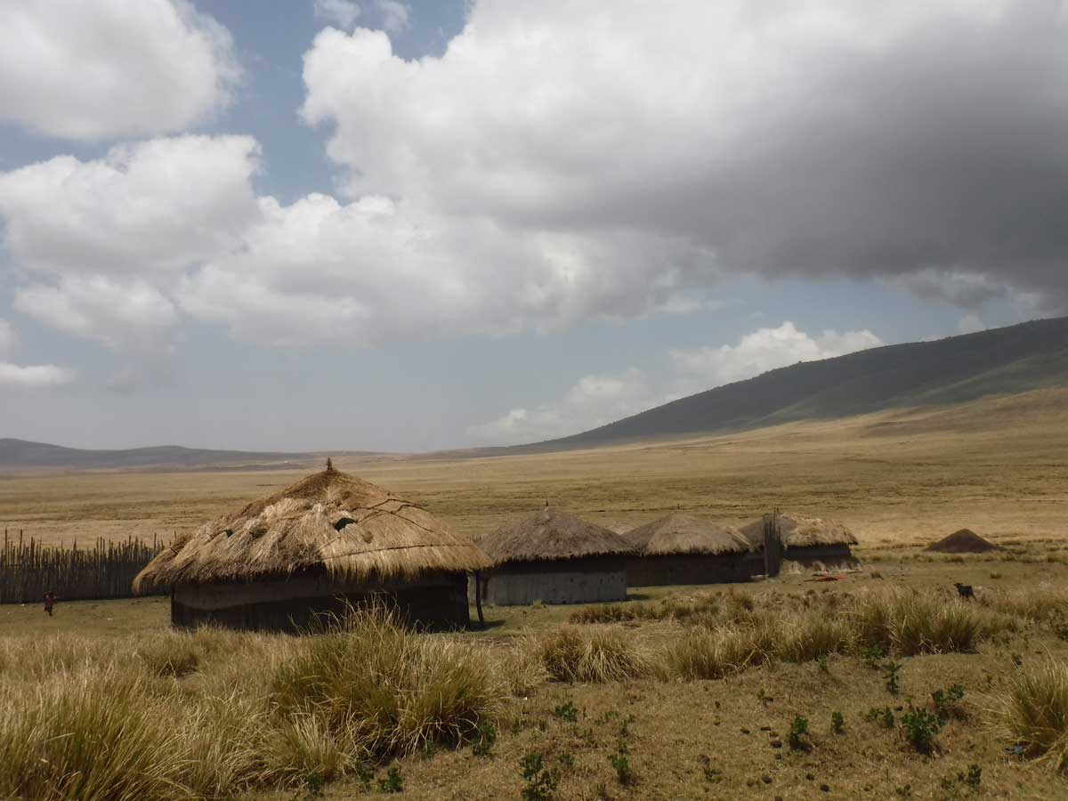 A boma in the Ngorongoro District. Credit: The Oakland Institute