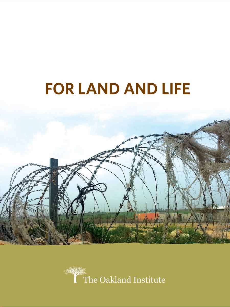 Palestine: For Land and Life Cover